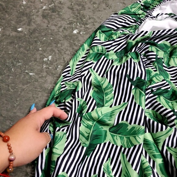 Byegreis Celeste Green Print Maxi Dress - Picture 5 of 6